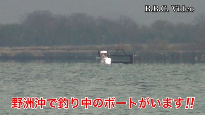 日曜日の琵琶湖は天候回復!! 4日ぶりに釣り中のボートが見えます #今日の琵琶湖（YouTubeムービー 22/12/25）