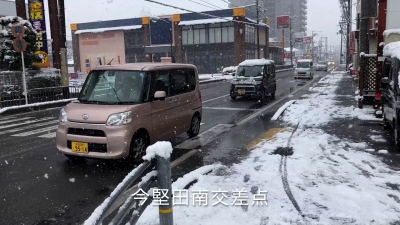 2月下旬にまた雪!! 春の暖かさから一気に厳寒期の寒さに戻りました #今日の琵琶湖（YouTubeムービー 23/02/21）