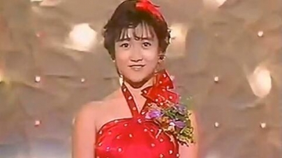 FNS歌謡祭'84優秀新人賞ー岡田有希子さん　1984.12/4