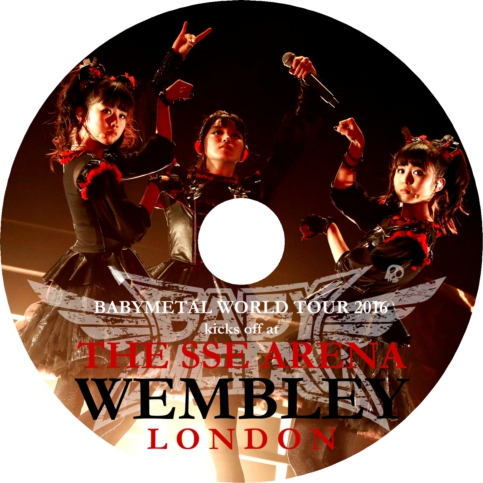 BABYMETAL WORLD TOUR 2016 kicks off at THE SSE ARENA WEMBLEY　ラベル改