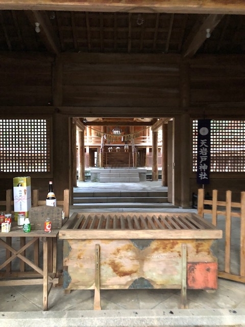 2023年1月12日・天岩戸神社・東本宮・拝殿４