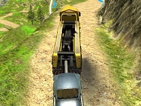 山道でトラックミッションゲーム【6x6 Offroad Truck Climbing】