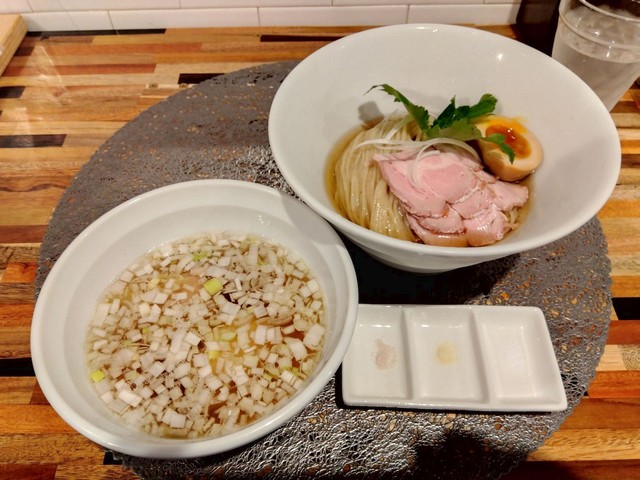 おやゆび＠三田・20221015・昆布つけ麺