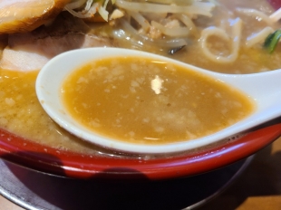 酒麺亭潤　味噌ラーメン　スープ