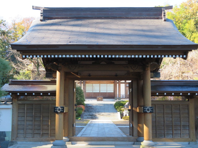 寿福寺の山門９