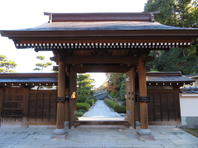 寿福寺の山門１１