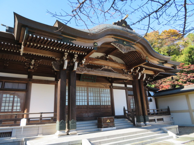 寿福寺の本堂１４