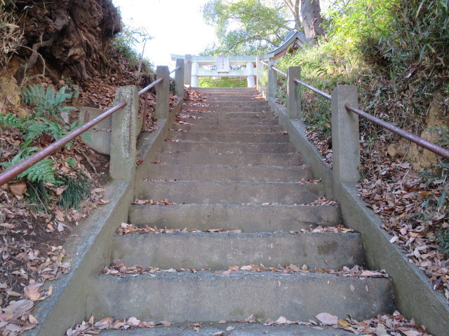長尾神社の参道２