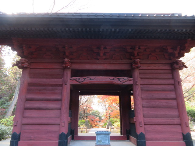 妙本寺の二天門４