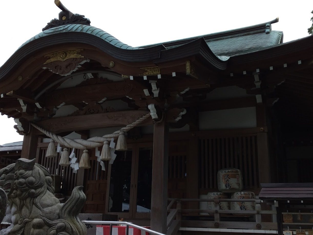神鳥前川神社の社殿９