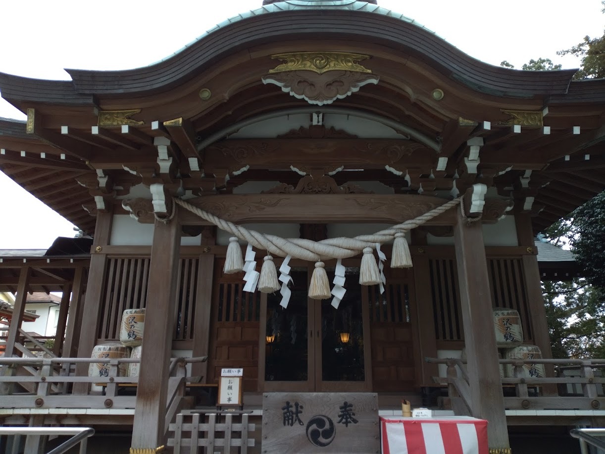 神鳥前川神社の社殿４