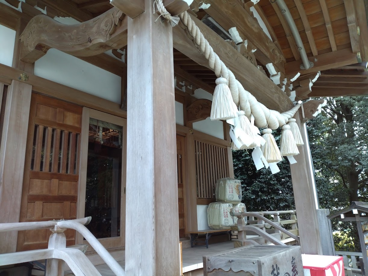 神鳥前川神社の社殿１０