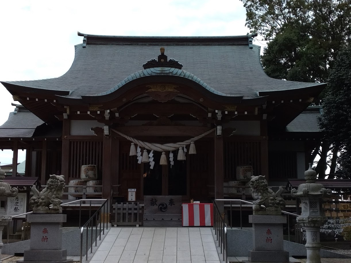 神鳥前川神社の社殿１