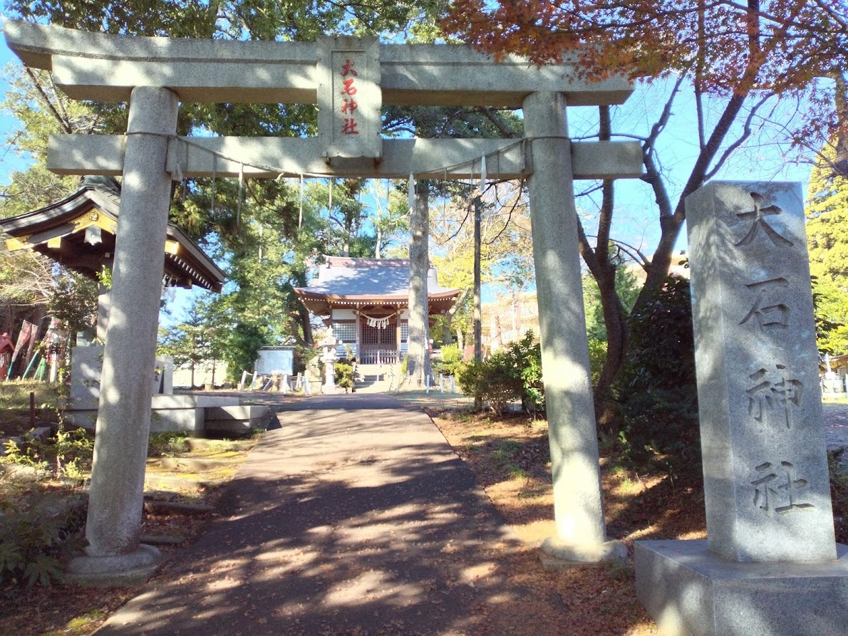 大石神社の参道１