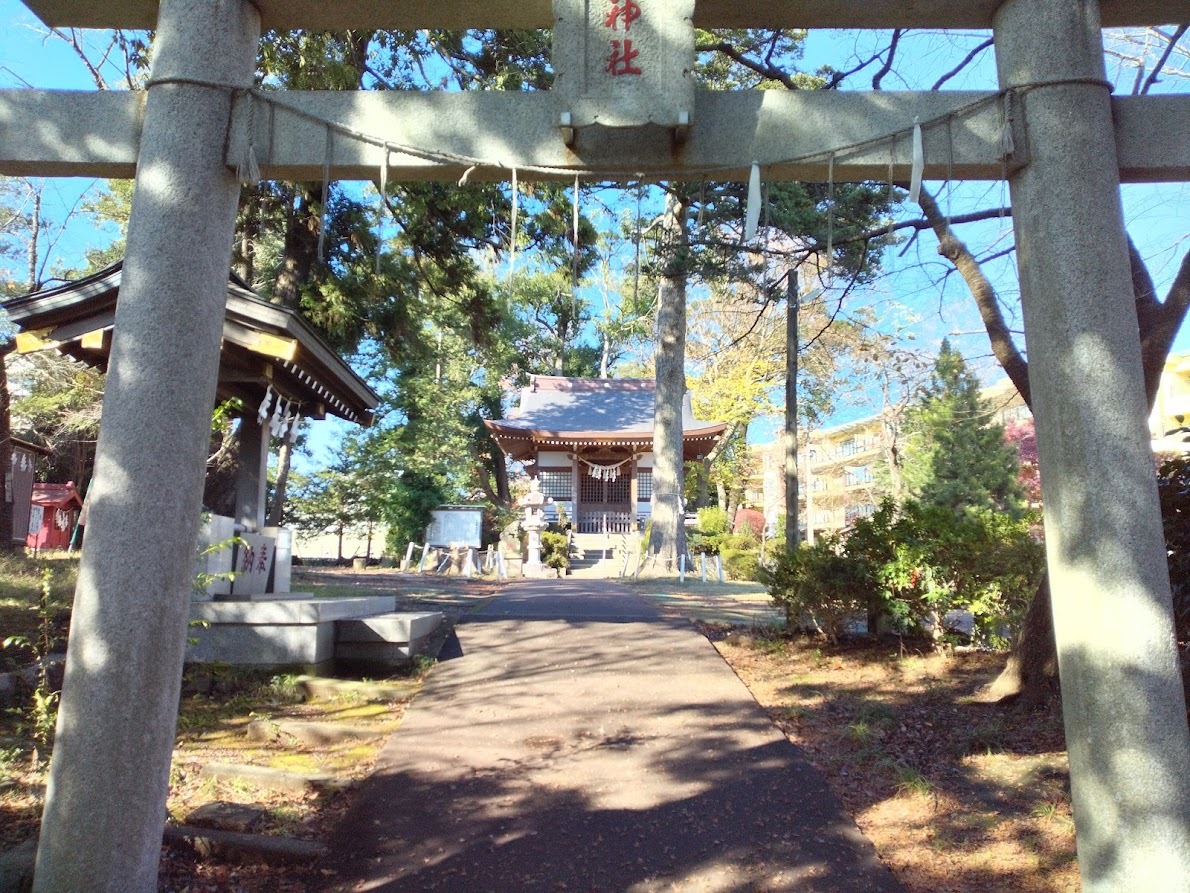 大石神社の参道５