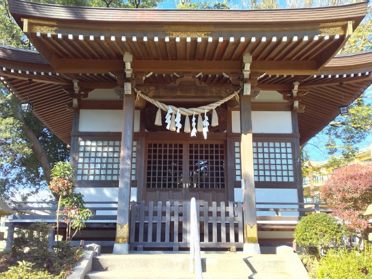 大石神社の拝殿５