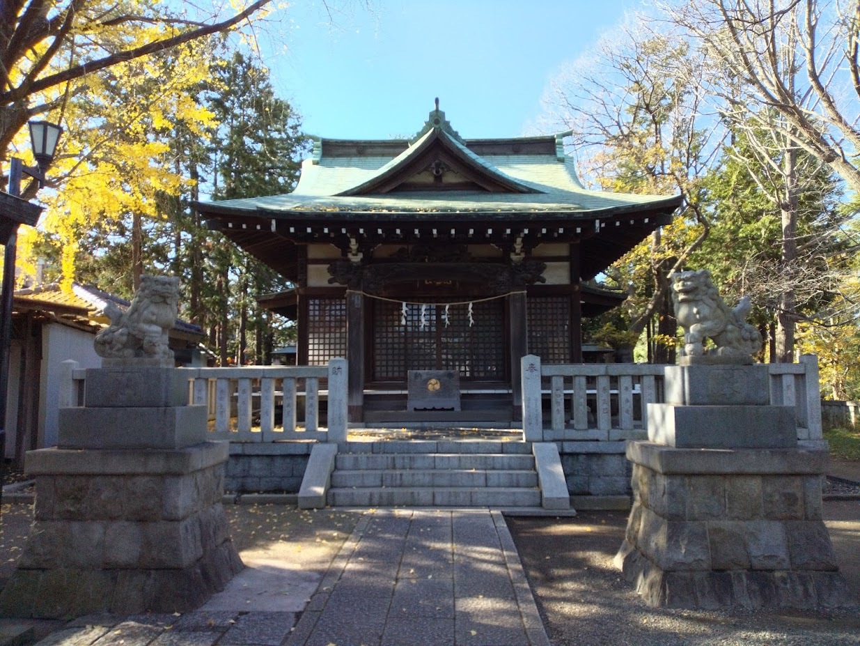 小杉神社の社殿１