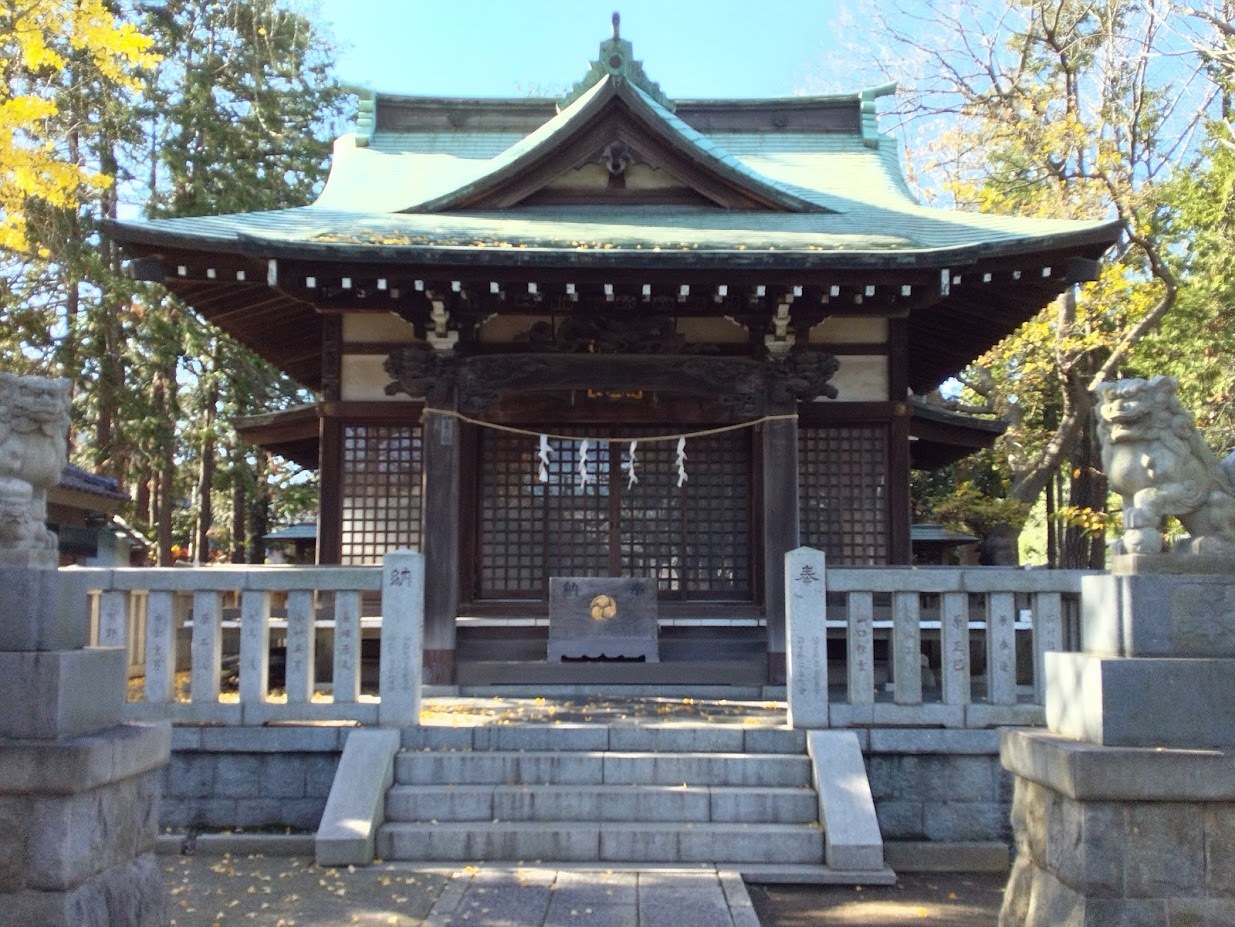小杉神社の社殿２