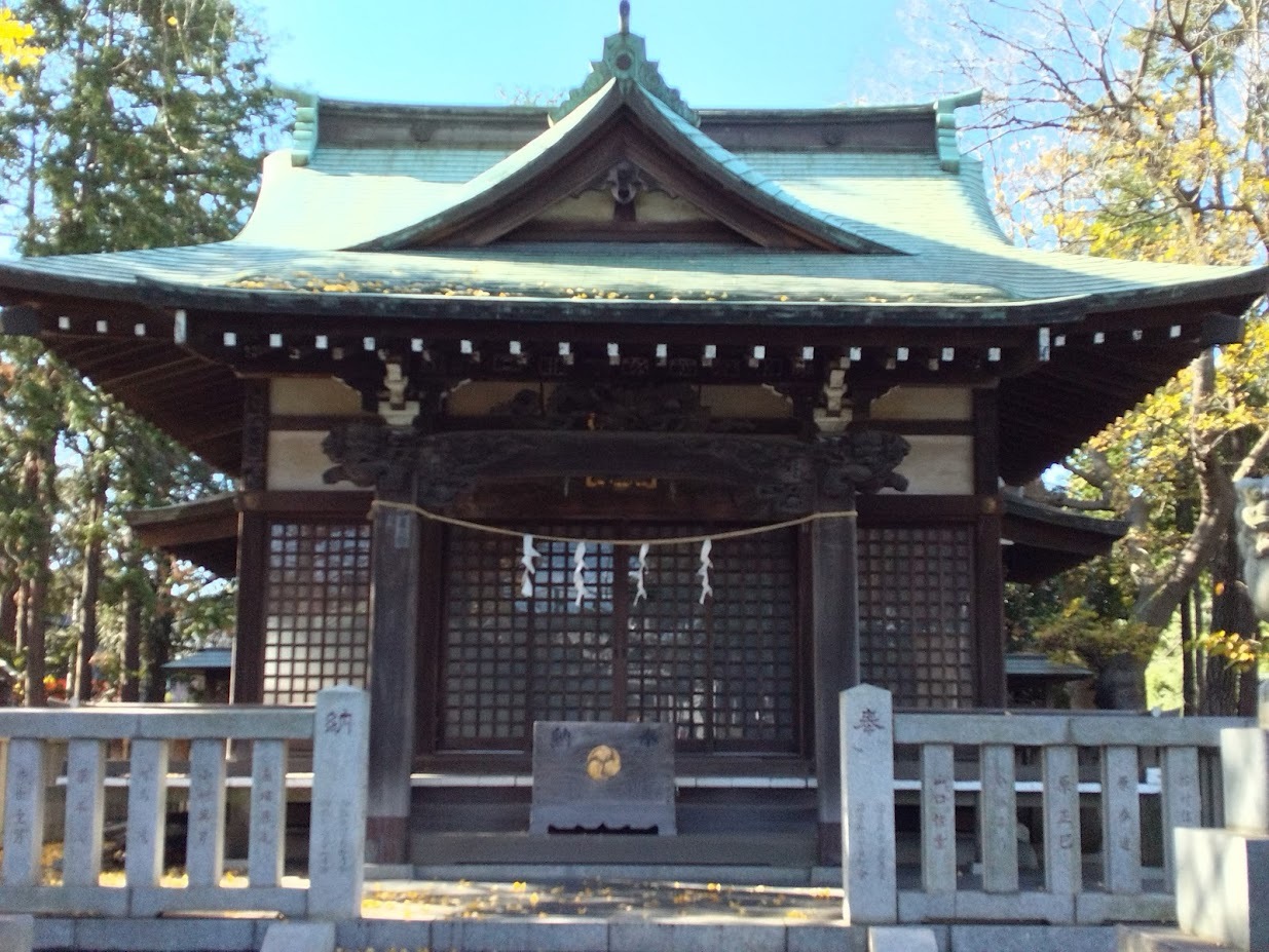 小杉神社の社殿３