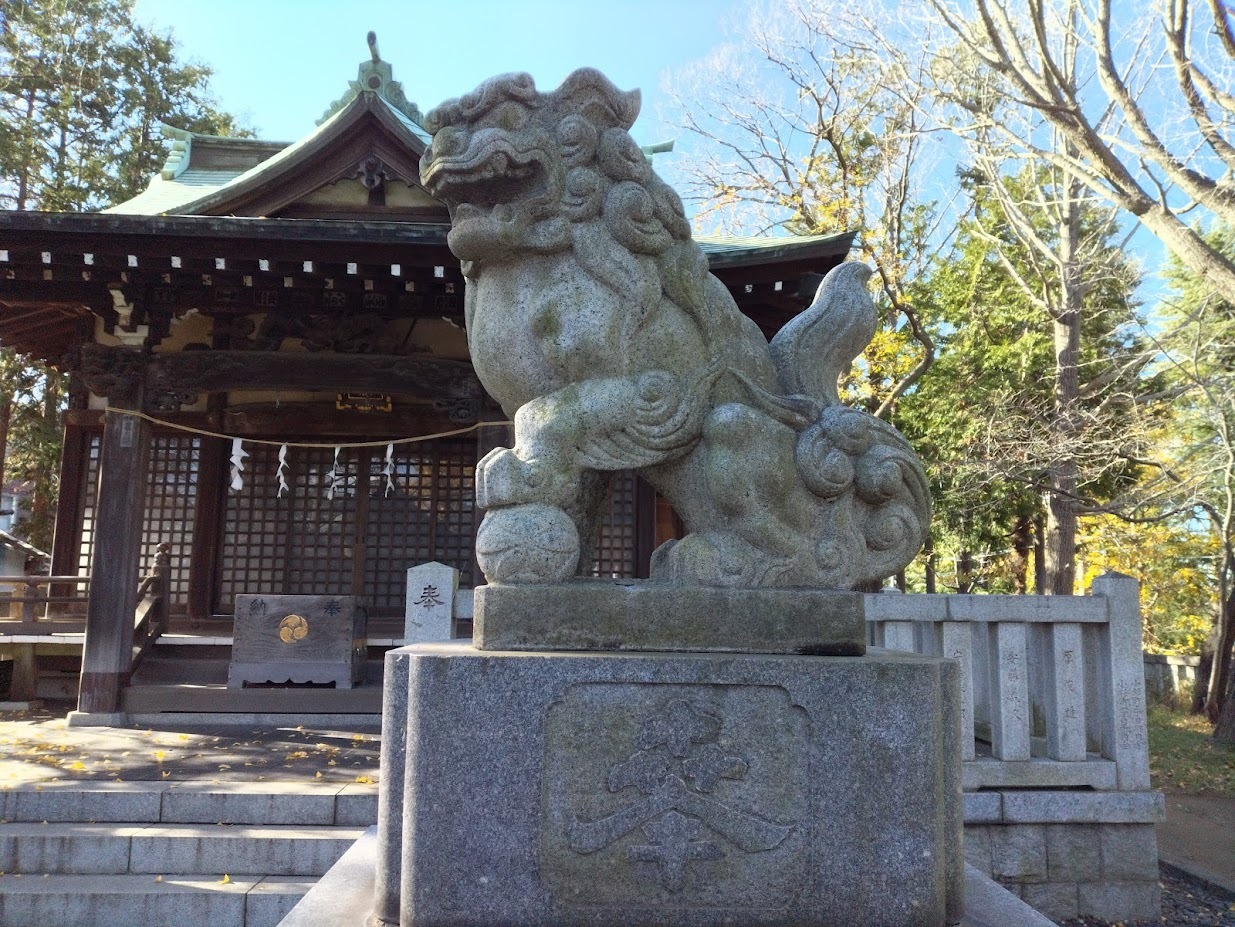 小杉神社の境内１