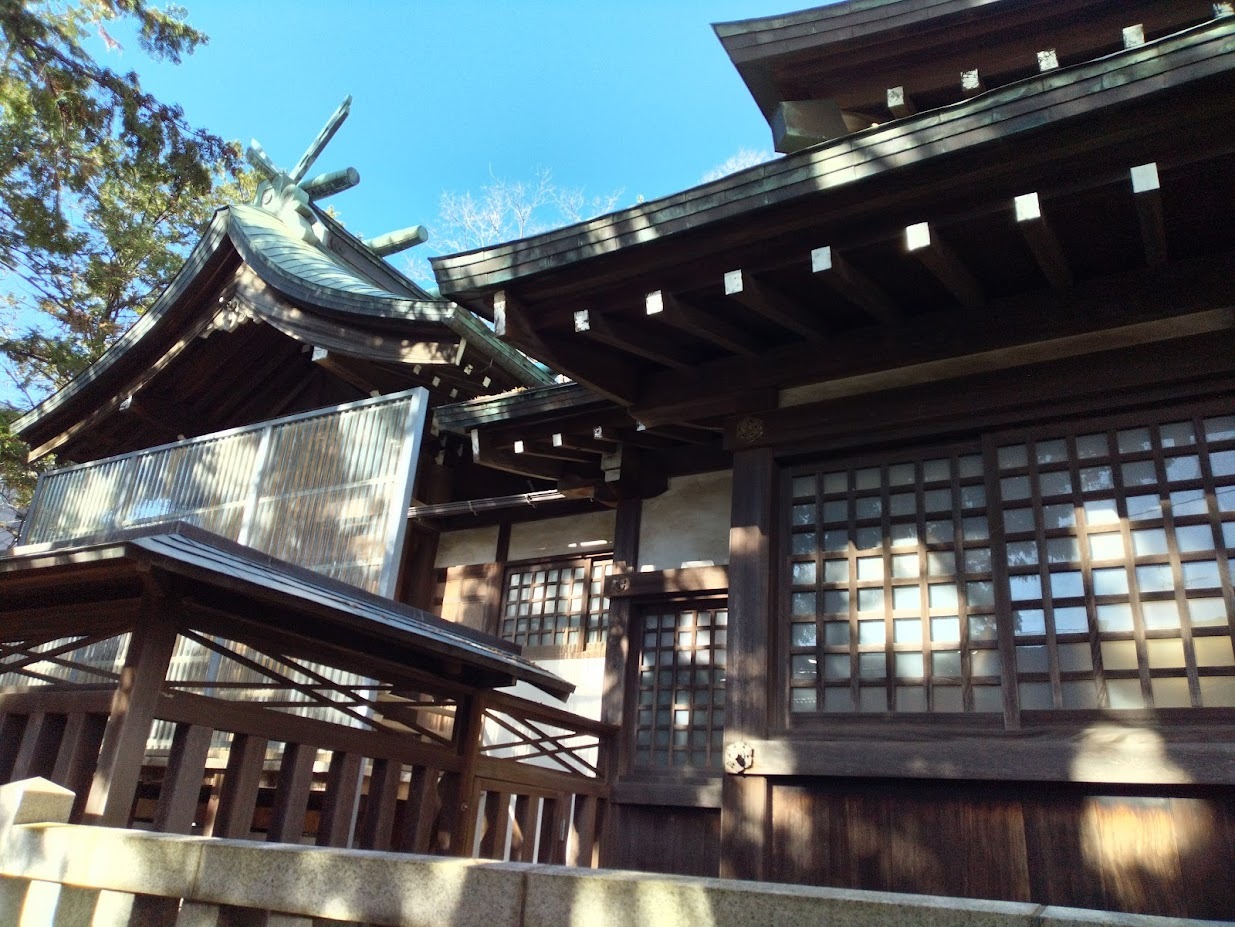小杉神社の社殿７