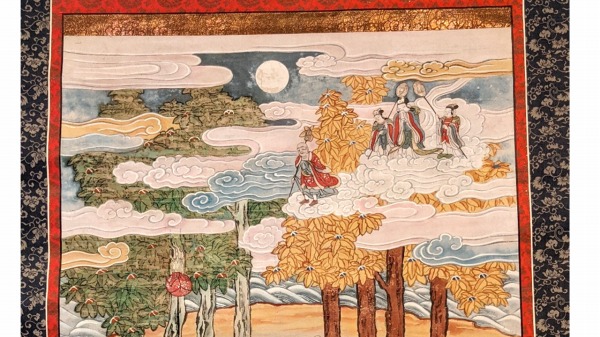 600涅槃図に帝釈天が描かれている理由２
